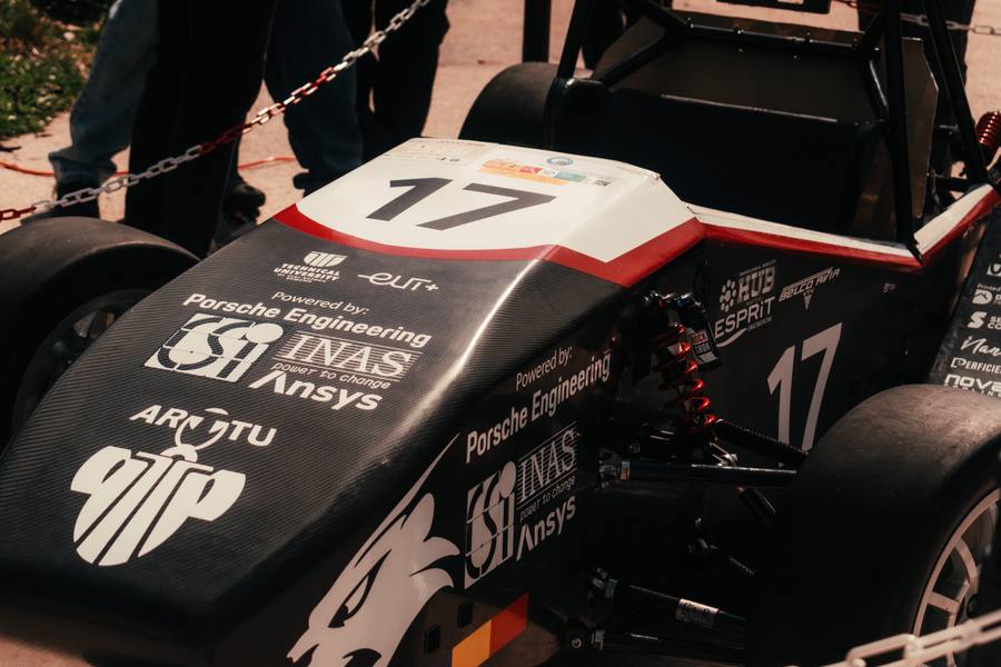 ART TU Formula Student car at FAST Expo Cluj-Napoca 2026