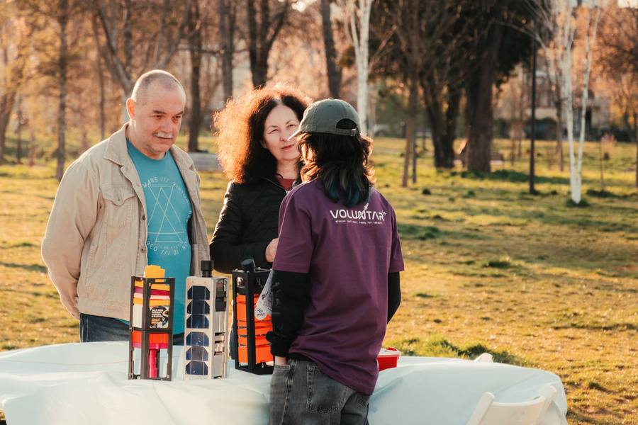CubeSat models at FAST Expo Cluj-Napoca 2026