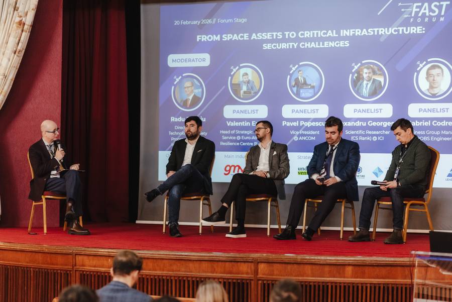 Panel on space assets and critical infrastructure security challenges, on the Forum Stage