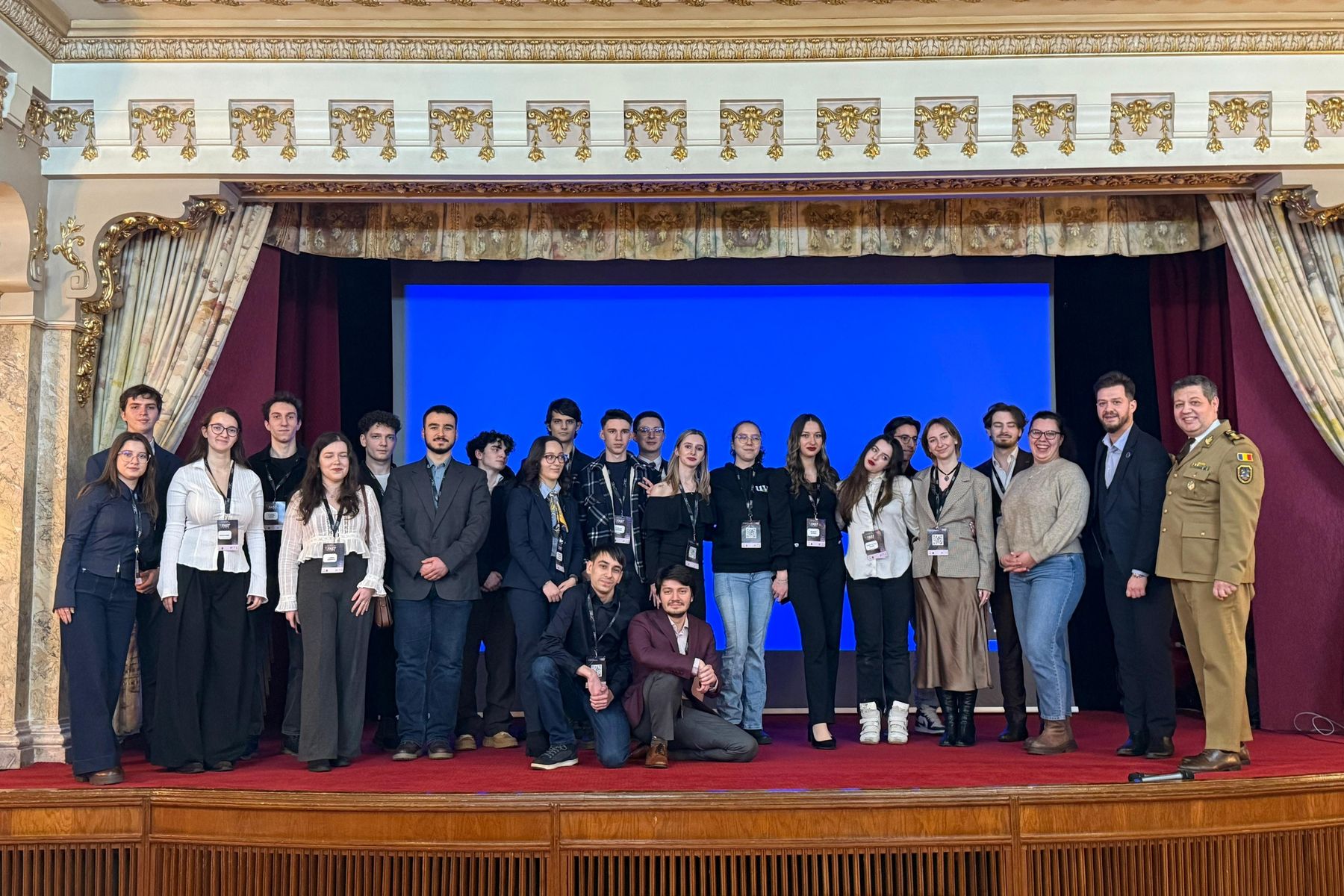 The people behind FAST Forum 2026, together on the Forum Stage of the National Military Club