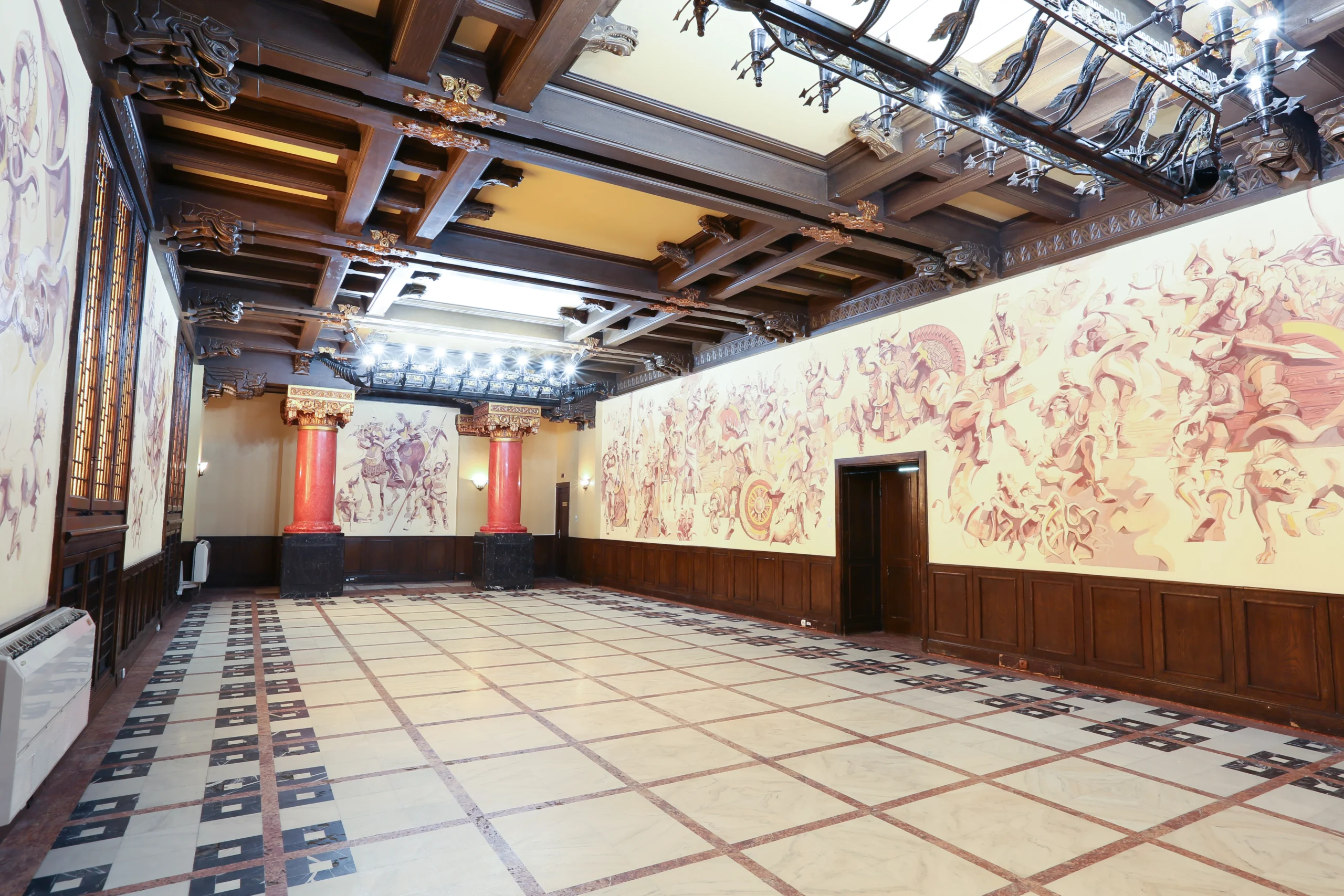 Sala Norvegiană at the National Military Club, home of the Inspiration Stage
