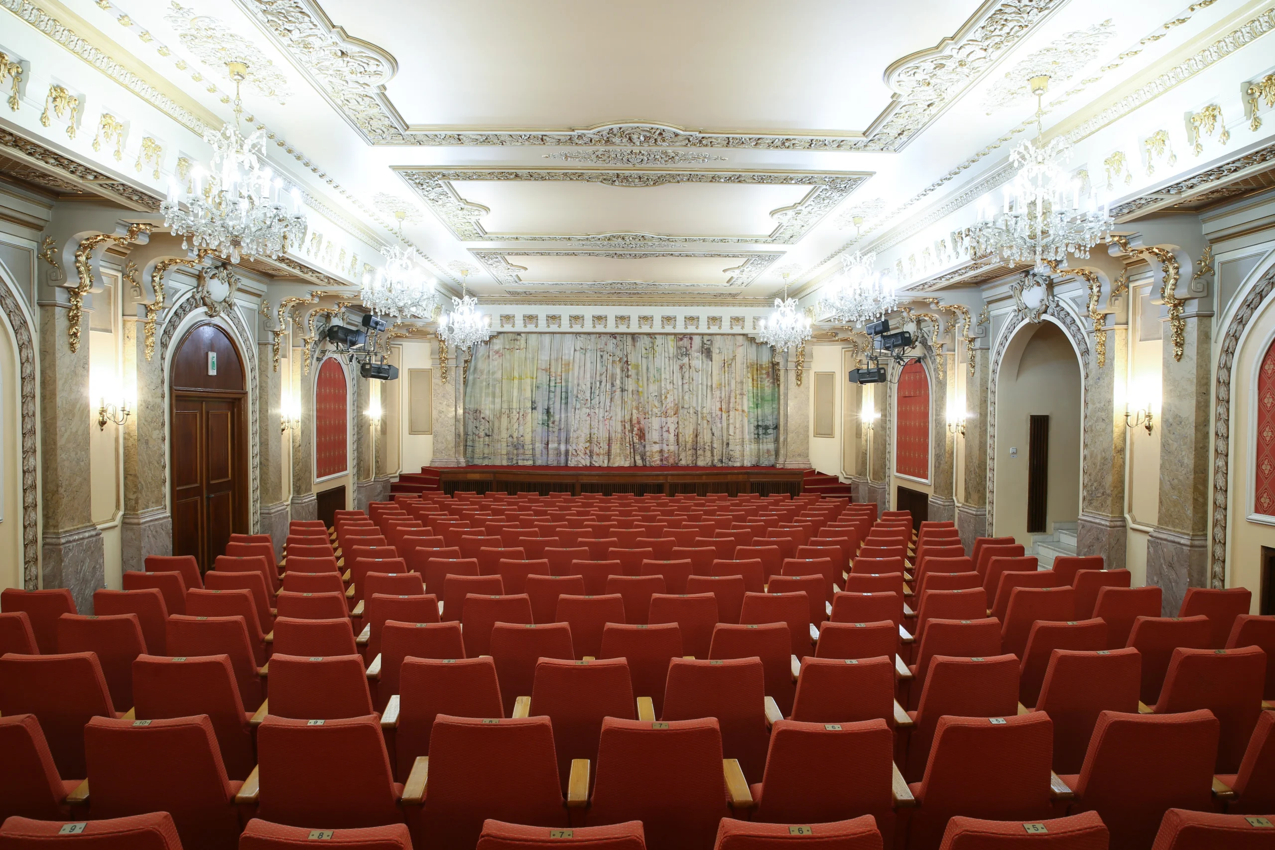 Sala Spectacol at the National Military Club, home of the Forum Stage